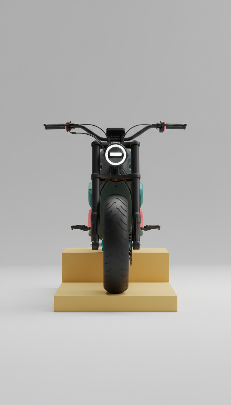 Compact Electric Chopper Single-Button
