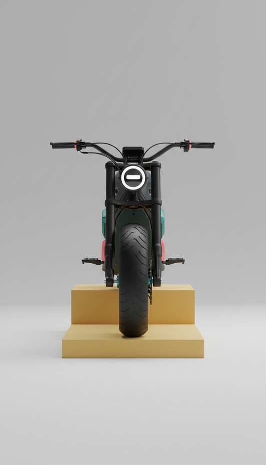 Compact Electric Chopper Single-Button