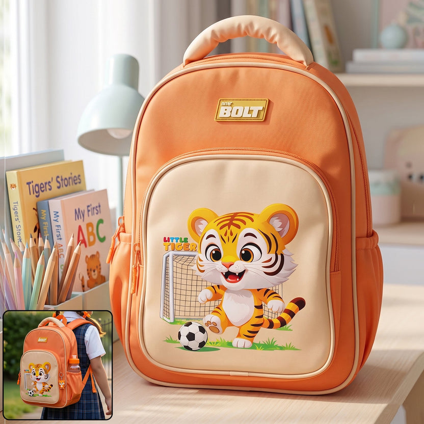 Cute Cartoon School Backpack – Comfortable & Spacious for Kids ...