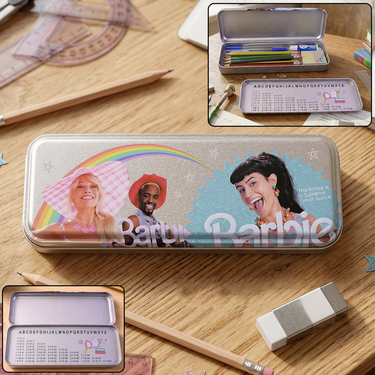 Metal Pencil Box – Stylish & Durable Stationery Organizer